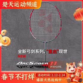 YONEX尤尼克斯羽毛球拍ARC11 TOUR全碳素单拍弓箭11TOUR