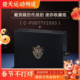 VICTOR戴资颖历代球拍纪念收藏送人送礼礼盒 迷你收藏组C-P00TTY2503