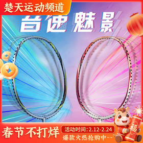 李宁羽毛球拍锋影73 超轻6U全碳素速度型单拍锋影系列女士轻量入门初级