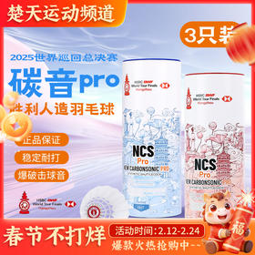 威克多VICTOR世界巡回赛总决赛胜利碳音球PRO NCS_PRO_WT25羽毛球