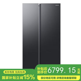 【24年新品】三星（SAMSUNG）654升三星AI神冰箱 双开门冰箱一级能效AI节能家用无霜冰箱超大容量RS62DG50B8B1SC 浩瀚黑