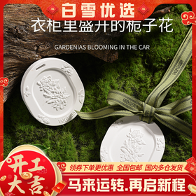 VALESTARRY菓凯 栀子花香挂饰 贪欢系列石膏 52g/片