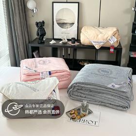 【CA加拿大鹅同款被，贡缎蚕丝棉被】200*230米，5.4斤/7.4斤两个重量可选，贡缎蚕丝棉面料，柔软舒适，暖和不压身，进入甜美梦乡的必备被子~
