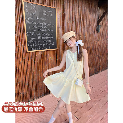 【129元任选2件】最后一波现货！无袖背心连衣裙 商品图1