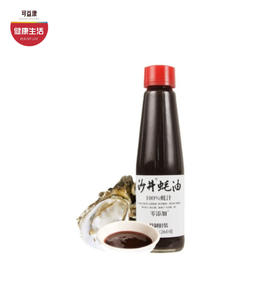 优选|沙井蚝油 100%蚝汁 滴滴醇鲜 提味增香  260g*1瓶