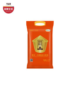 中粮吉林秋田小町米 颗粒饱满 清香弹糯 2.5kg