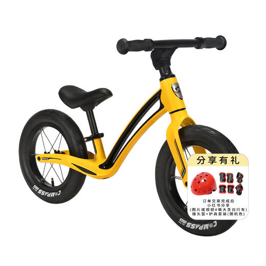 萌大圣儿童平衡车无脚踏2-3-4岁滑步车平衡车生日礼物F805 商品图0