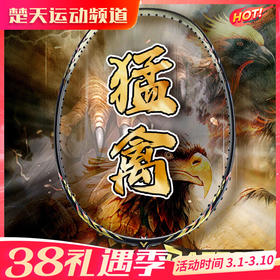 2025新品VICTOR威克多羽毛球拍 TK-RAPTOR猛禽进攻全碳素暴力单拍