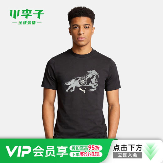 小李子PUMA彪马曼城马年限定运动训练文化短袖成人男785918 03 商品图0