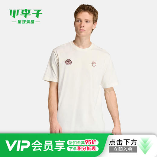 小李子ADIDAS阿迪达斯贝林厄姆签名系列文化宽版T恤成人男KD8971 商品图0