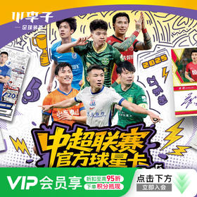 小李子2025中超联赛官方球星卡-ZT系列足球球星卡收藏卡