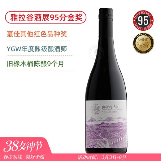 JH95+！千烛酒庄欢聚之地品丽珠 Thousand Candles Gathering Field Cabernet Franc 2022 商品图0