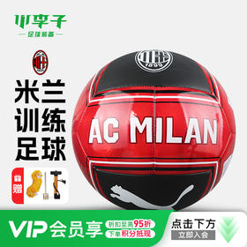 小李子PUMA彪马AC米兰文化机缝5号训练足球成人男084972 01