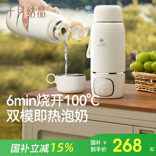 【国补15%】恒温壶婴儿专用无线便携式外出泡奶恒温杯烧水壶调奶神器 商品图0