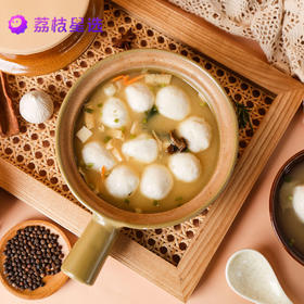 渔鲜板桥江苏兴化鱼圆特产手工鲜鱼圆纯鱼丸子250g*3袋