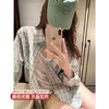 <曾小咸推荐>3.10现货秒杀 ！微信超特价！ 韩系格子衬衫外套 日常189.99 立减110 秒杀79.99！！ 商品缩略图1