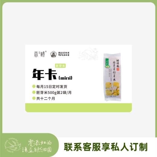 【周期购】谦益香畴 胚芽米500g年卡 每月15日 鲜米现发  共发12个月 也可按个人需求发货【需联系客服备注首次发货时间】 商品图0