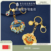 【故宫挂件】錾花如意珠翠金蝶点翠流沙钥匙扣包包挂件 商品缩略图0