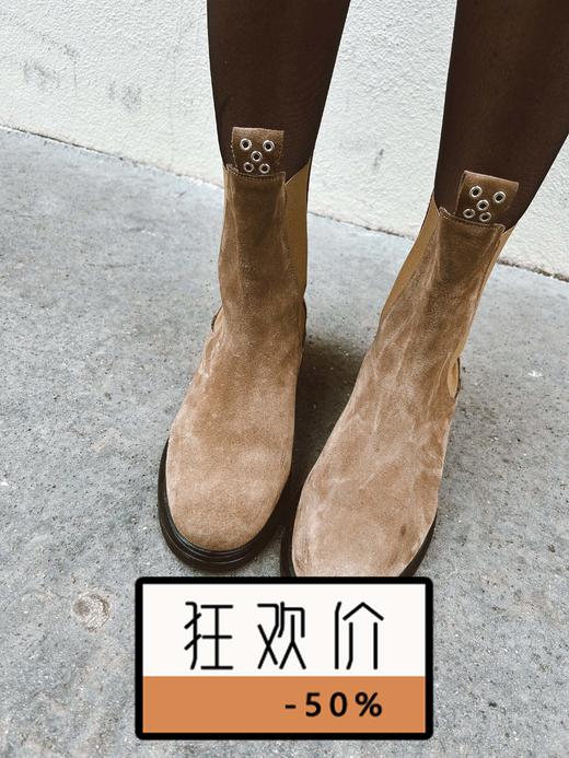 Ginette Garde CHELSEA 短靴-烟草色 商品图0