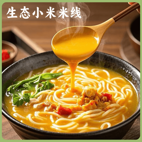 谦益香畴小米米线500g 纯粮制作 拒绝添加 爽滑筋道 炒粉 汤粉优选