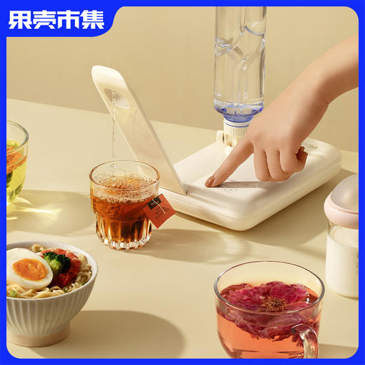 【约3S速热/超薄/平板大小】北欧沃朗丨超级便携平板式两用即热饮水机（高配版带收纳盒）瓶装桶装水均可用 下单72小时左右发 商品图0