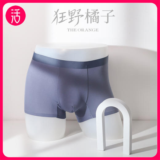 狂野橘子 男士莫代尔内裤 商品图0