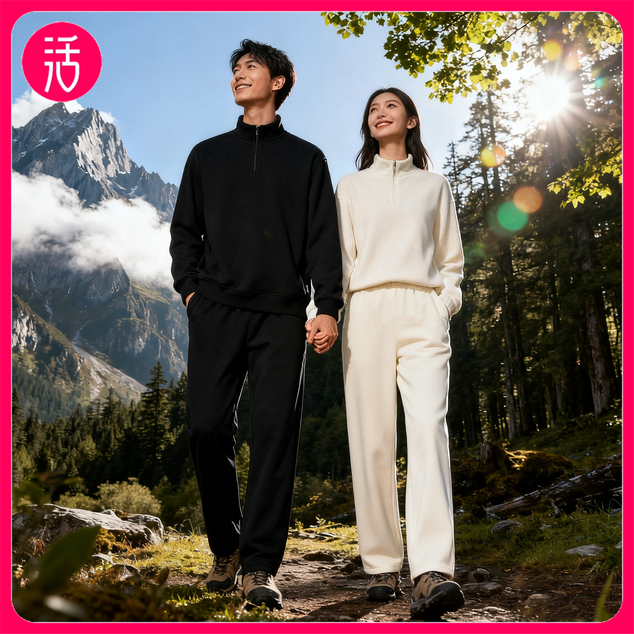 2件-10元【防寒防风防污】斯辰唯佳SCWJ 科技多功能加绒保暖防风裤 男女同款(细绒升级款无石墨烯贴片）