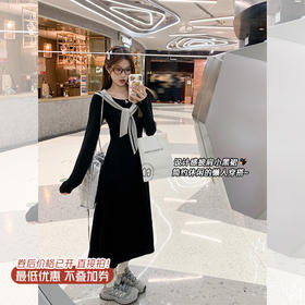 【159元任选2件】最后一波现货！披肩长袖连衣裙