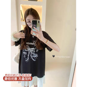 【149元任选2件】现货秒杀！卖完下架不再补 ！微信粉丝打折价！！下摆花边连衣裙