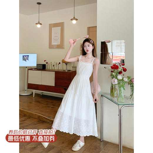 【折后再享2件88折】最后一波现货！蕾丝吊带连衣裙 日常219.99/件 立减110 秒杀109.99/件！！ 商品图0