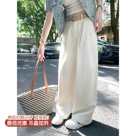 【169元任选2件】最后一波现货！压褶直筒休闲裤