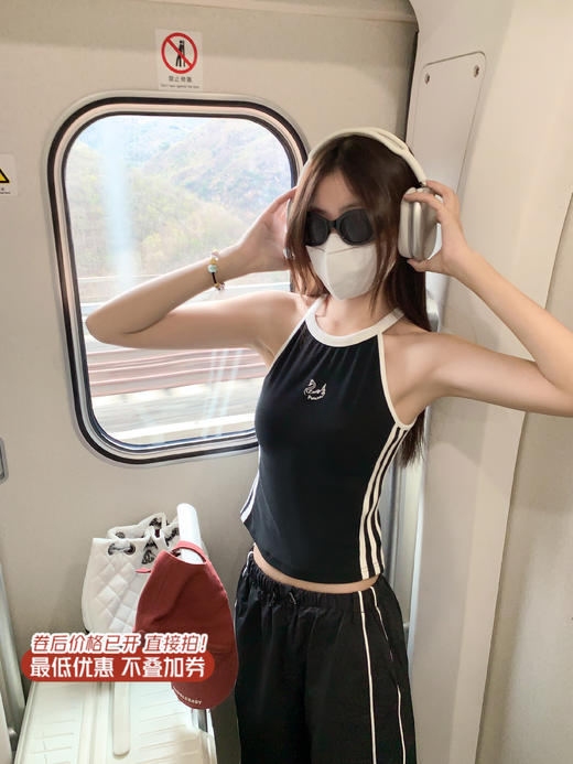 <曾小咸推荐>3.25现货秒杀 ！微信超特价！抽绳休闲运动裤 日常169.99 立减100 秒杀69.99！！吊带背心 秒杀49.99/件！！ 商品图1