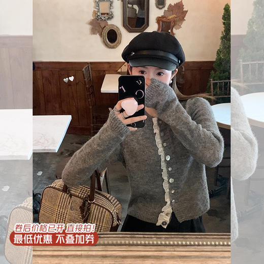 【179元任选2件】最后一波现货！2色短款毛衣 商品图0