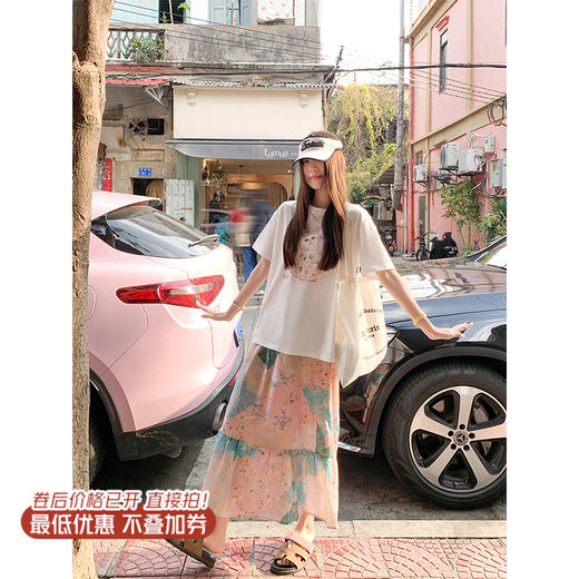 【129元任选2件】现货！猫咪印花T恤 商品图0