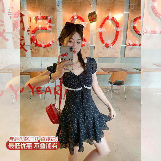 【189元任选2件】最后一波现货！碎花短裙连衣裙 商品图0