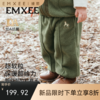【宝宝服饰】嫚熙童装2025长裤抗静电摇粒绒长裤男女童外出百搭儿童休闲裤春秋 商品缩略图0