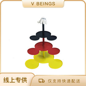 Sunday home 米奇碟叠乐置物架 迪士尼正版装饰摆件卡通创意收纳托盘