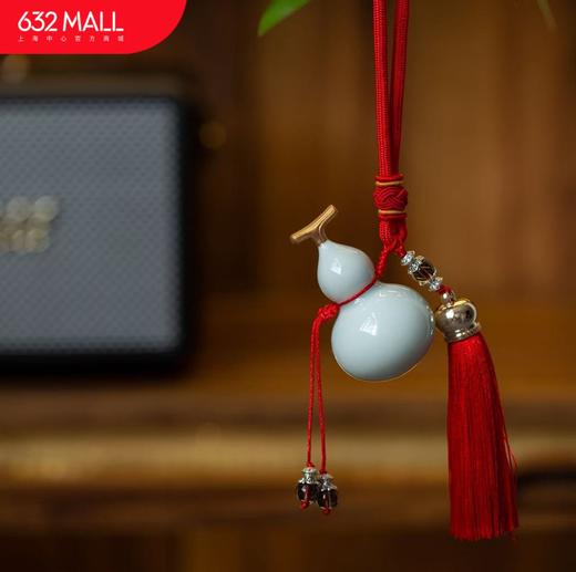 【632优选】景德镇制 葫芦车饰-SH1136 商品图0