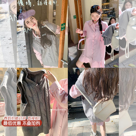 【149元任选2件】 现货！【美高角色卡】衬衫裙 商品图0