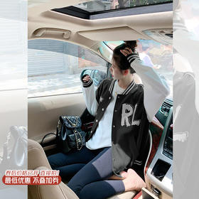 <曾小咸推荐>减龄学院风外搭宽松bf风夹克外套 日常229 立减129.01 秒杀99.99！！