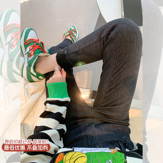 【179元任选2件】最后一波现货！加绒紧身牛仔裤 商品图0