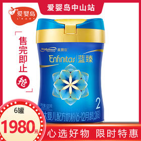 美赞臣蓝臻较大婴儿配方奶粉（6-12月龄.2段）820G（新国标）