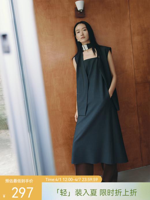 纸片人直身吊带连衣裙FD5038243 商品图0