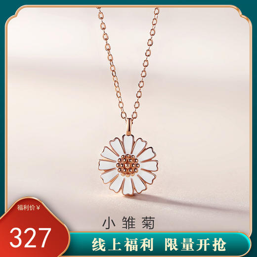 子佩集【雏菊】S925银小清新项链【JHY-N000010B】 商品图0