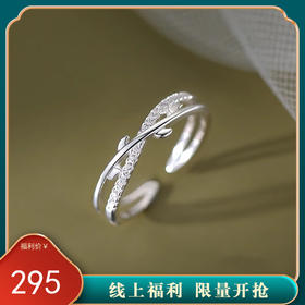 【枝芽】S925银微镶锆石素圈戒指【JHY-R000358B】