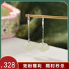 【如意窈窕】S925纯银天然和田玉晴水玉如意耳饰【CW-EG02349】 商品缩略图0