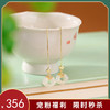 【如意归】S925银镀金和田玉复古吉祥如意镂空耳线【CW-EX00109】 商品缩略图0