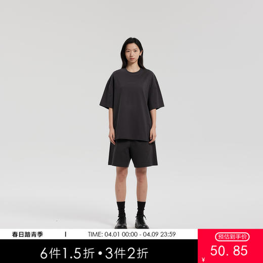 MODE COMMUTER | MC不潮品全棉平纹针织印花圆领短袖T恤 商品图0