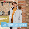 【三防】柒牌中长款羽绒服男冬季新款时尚休闲石墨烯保暖外套	125E70750 商品缩略图0
