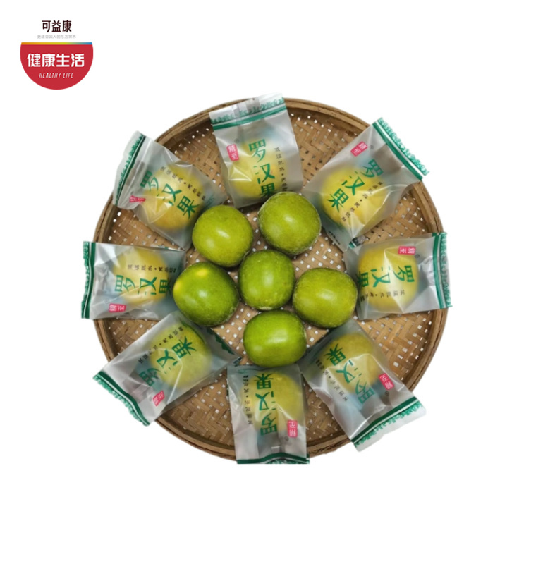 优选|桂林罗汉果  低温脱水 茶汤透明淡黄  清香甘甜 有籽/无籽可选  6枚/12枚